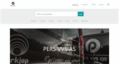 Desktop Screenshot of persvvs.no